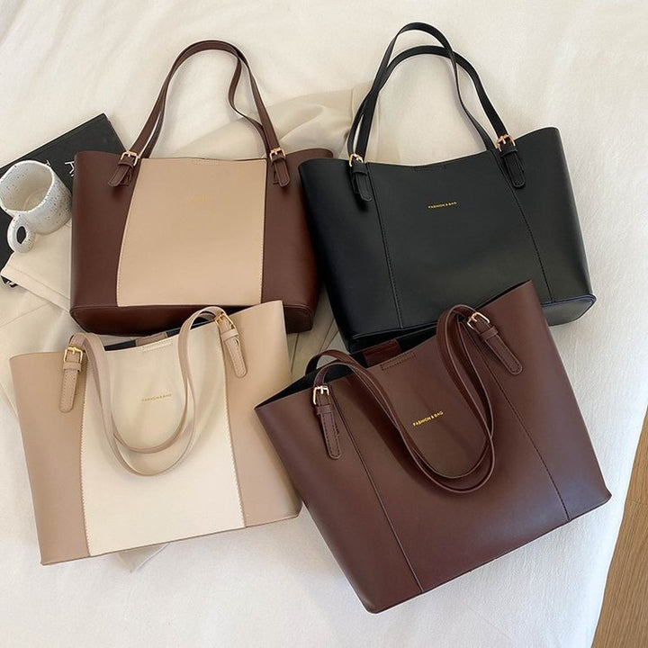 Korean Style Minimalist Large Capacity Women's Bag Women's Spring Fashion Shoulder Crossbody