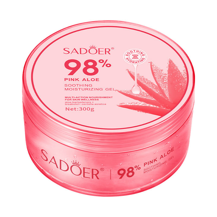 粉红芦荟系列 形象美自然芦荟胶面膜贴补水保湿面膜芦荟控油中文