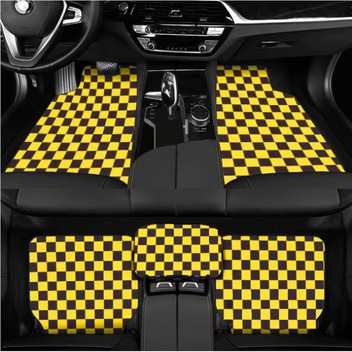 Minimalist Plate Car Special Foot Mat Stain Resistant Durable Floor Mat Foot Mat