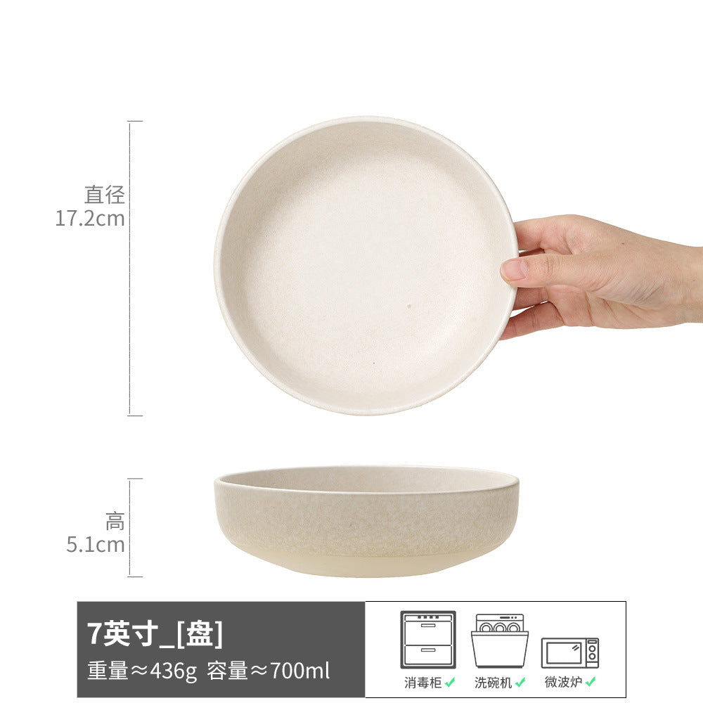Vintage Large Bowl Japanese Style Ceramic Bowl Wholesale Home Bowl Bowl Bowl Tableware