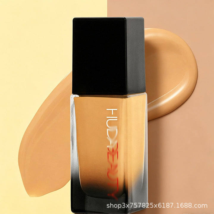 Huda 粉底液Beauty 胡达美丽控油遮瑕保湿哑光هودابيوتي