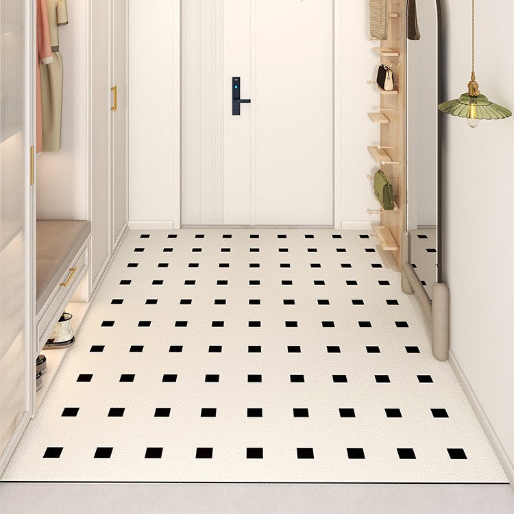 Light Luxury Premium Feel Entryway Floor Mat PVCMinimalist Large Foot Mat Non Slip Durable Door Mat