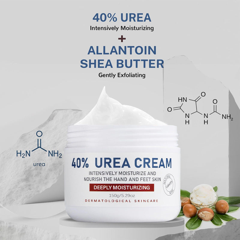 跨境手足尿素霜爆款批发40%UreaCream保湿防开裂嫩滑润肤身体护理