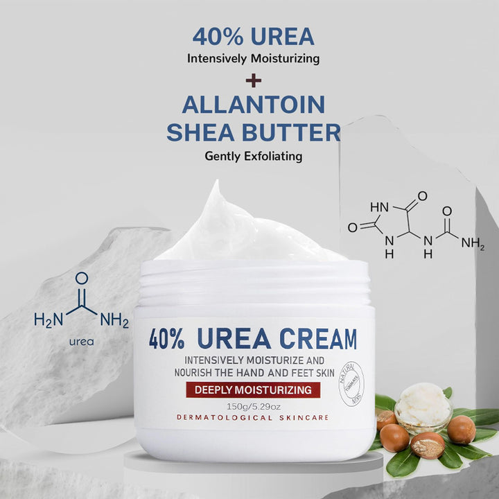 跨境手足尿素霜爆款批发40%UreaCream保湿防开裂嫩滑润肤身体护理