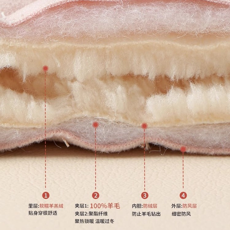 保暖裤女加绒加厚羊毛打底裤秋冬季东北九分德绒加绒裤子内穿棉裤