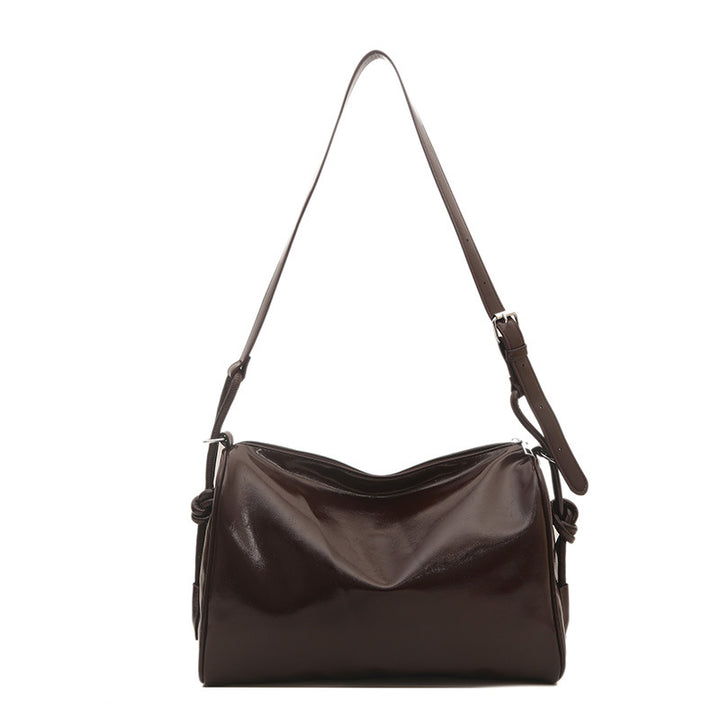 New Fashion Commuter Trendy Texture Single Shoulder Underarm Bag Premium Design Large Capacity Tote Bag