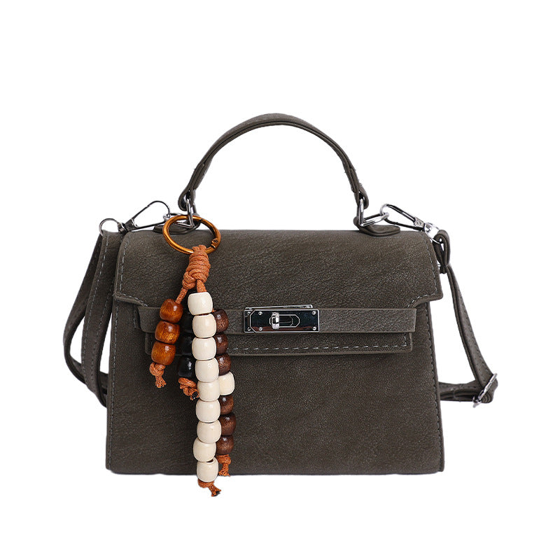 Large Capacity Casual New Trendy Fashion Texture Crossbody Handheld Small Square Bag Women