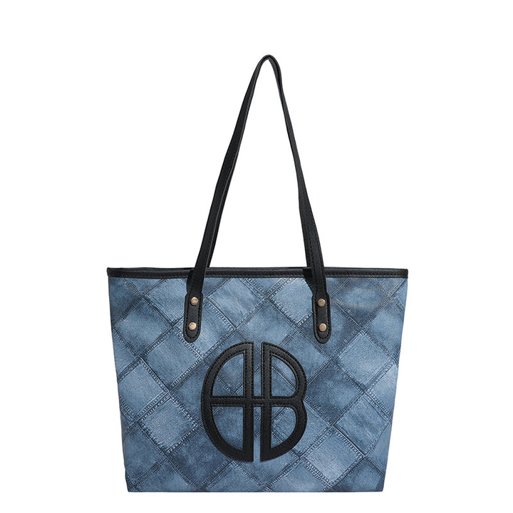 Commuter Tote Bag New Women's Bag Casual Stylish Shoulder Bag Large Capacity Underarm Bag