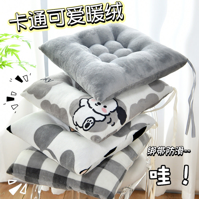 Seat Cushion Student Thickened Winter Thick