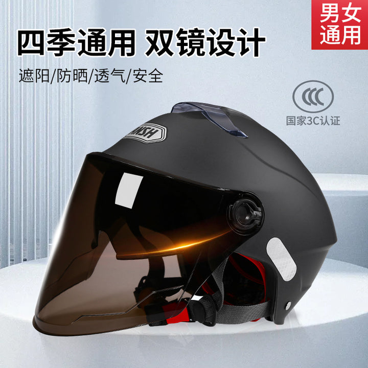 3 C Helmet Men's Women's Motorcycle A 2