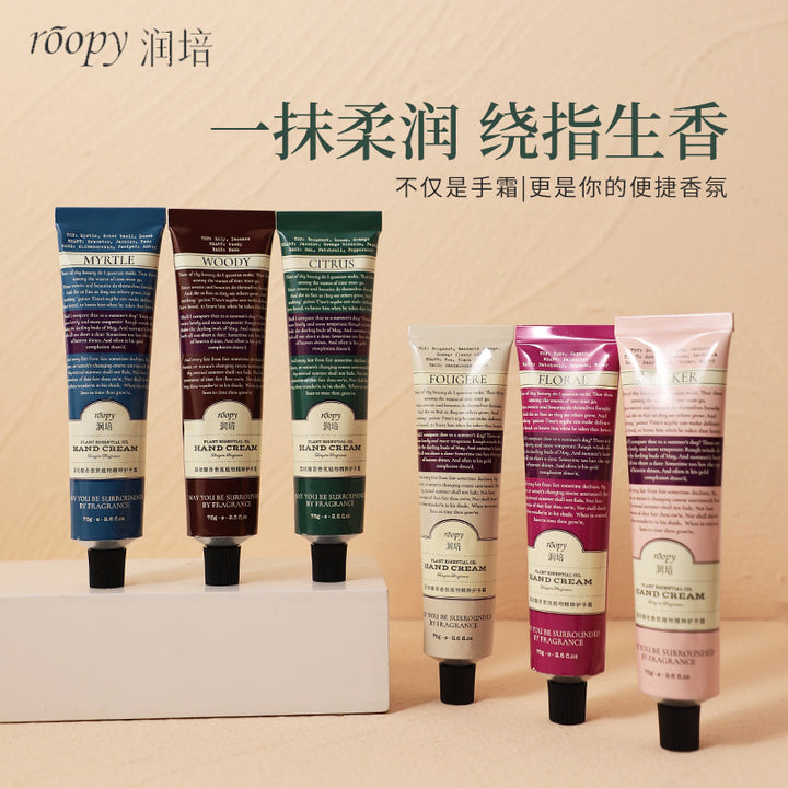 roopy Fragrance Hand Cream Women Hydrating Moisturizing Fall/Winter Nourishing