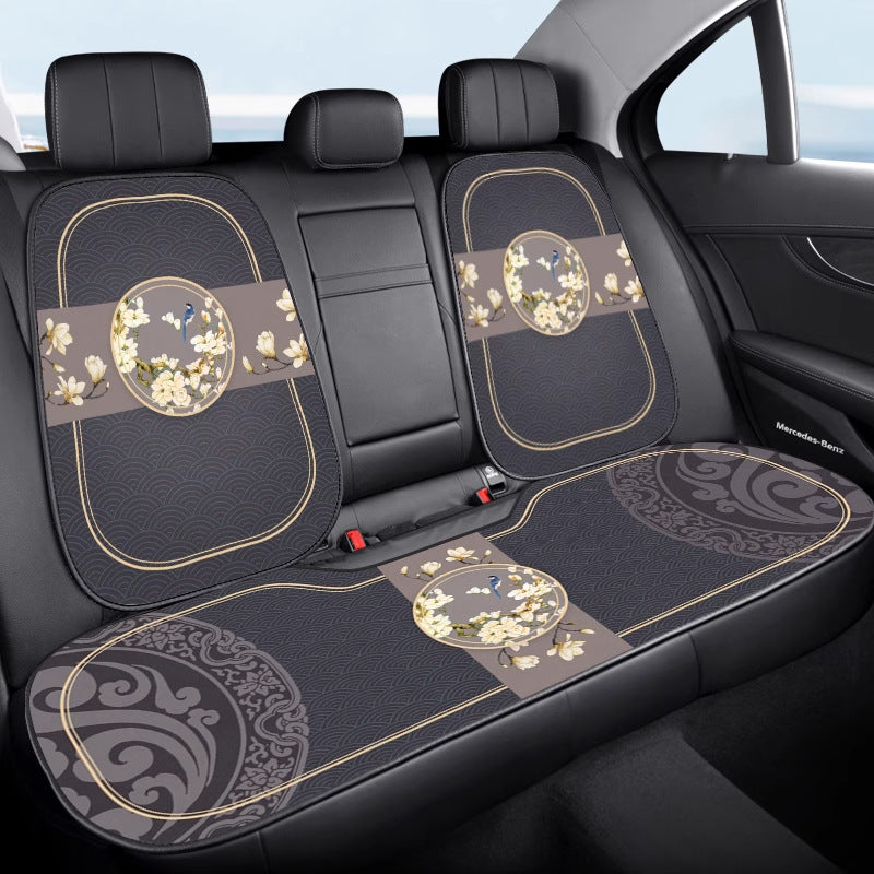 Chinese Style Car Seat Cushion – Breathable Four-Season Universal Single Piece