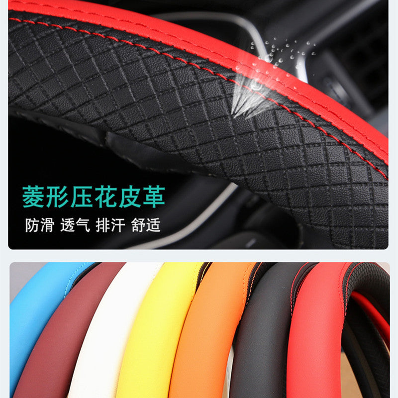 Large Small Light Large All Season Universal Steering Wheel Cover 40 42 45 47 50 CM