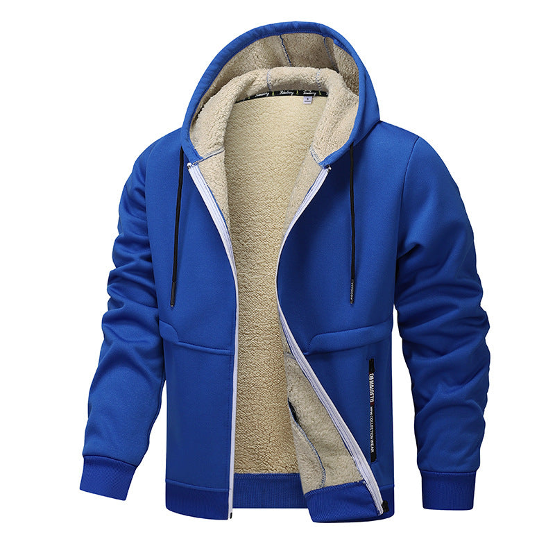Fall/Winter Thickened Cardigan Hoodie Jacket
