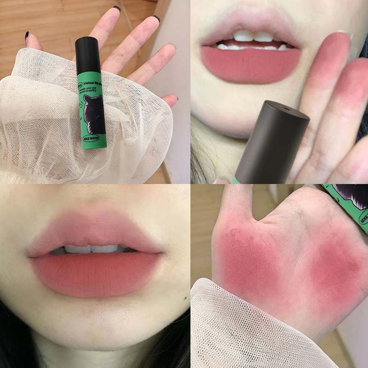kekemood凯特乐园喵喵奶糕唇霜唇泥哑光雾面丝绒不掉色不沾杯唇釉