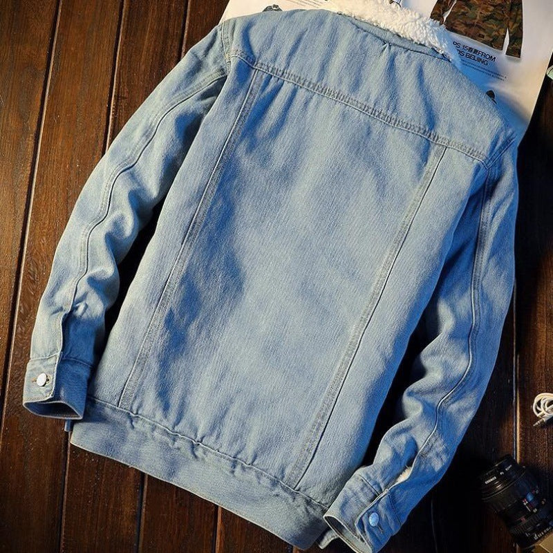 Winter Jacket Men Thickened Fall/Winter Plus Size Cotton
