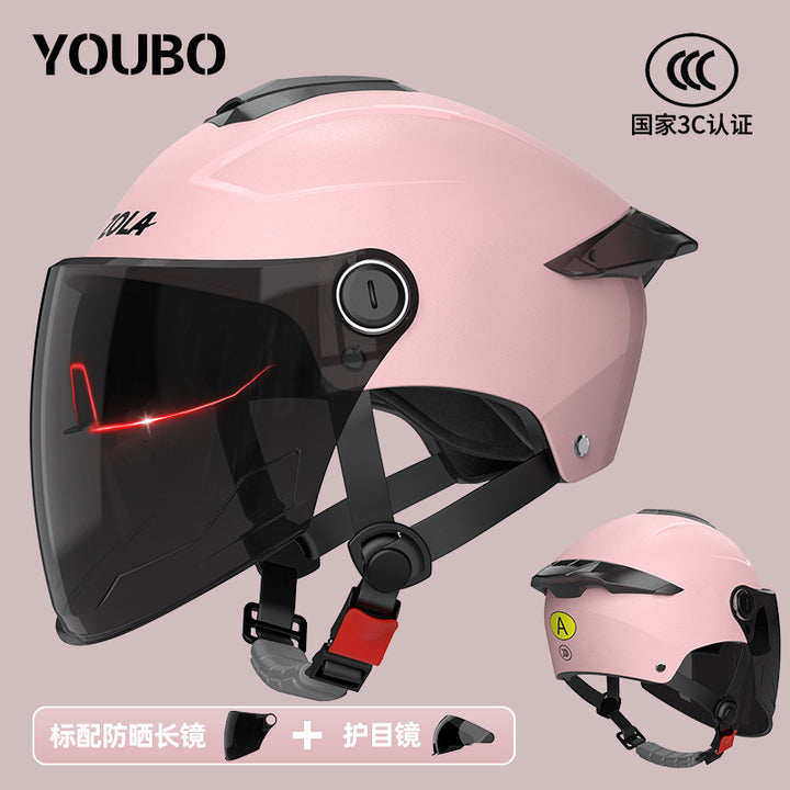 3 C Motorcycle Helmet Women's Men's