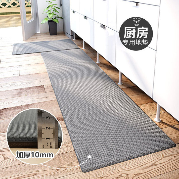 Kitchen Floor Mat PU Non Slip Waterproof Pvc Carpet Minimalist