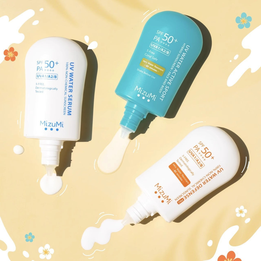 跨境爆款泰国版Mizumi防晒霜隔离修护防晒霜SPF50+ 40ml防紫外线