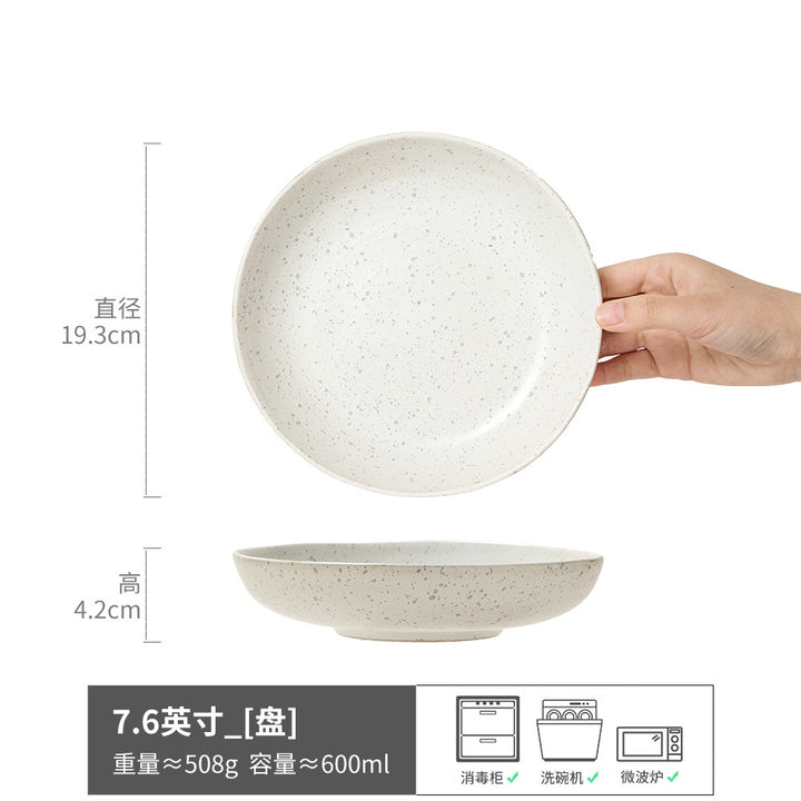 Bowl Vintage Ceramic Bowl Home Plate Tableware Bowl Plate Wholesale Export