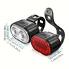 H 69288 Bike Front Rear Light Set 山地车骑行警示灯跨境外