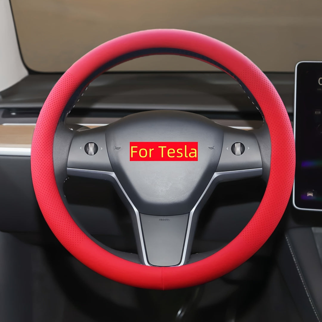 Compatiblemodel 3 model YSteering Wheel Cover Thin All Season Car Grip Cover