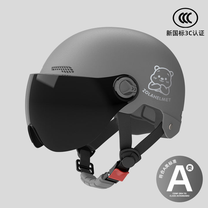 New Small Helmet Electric Vehicle Sun Protection Women Light Wholesale Winter
