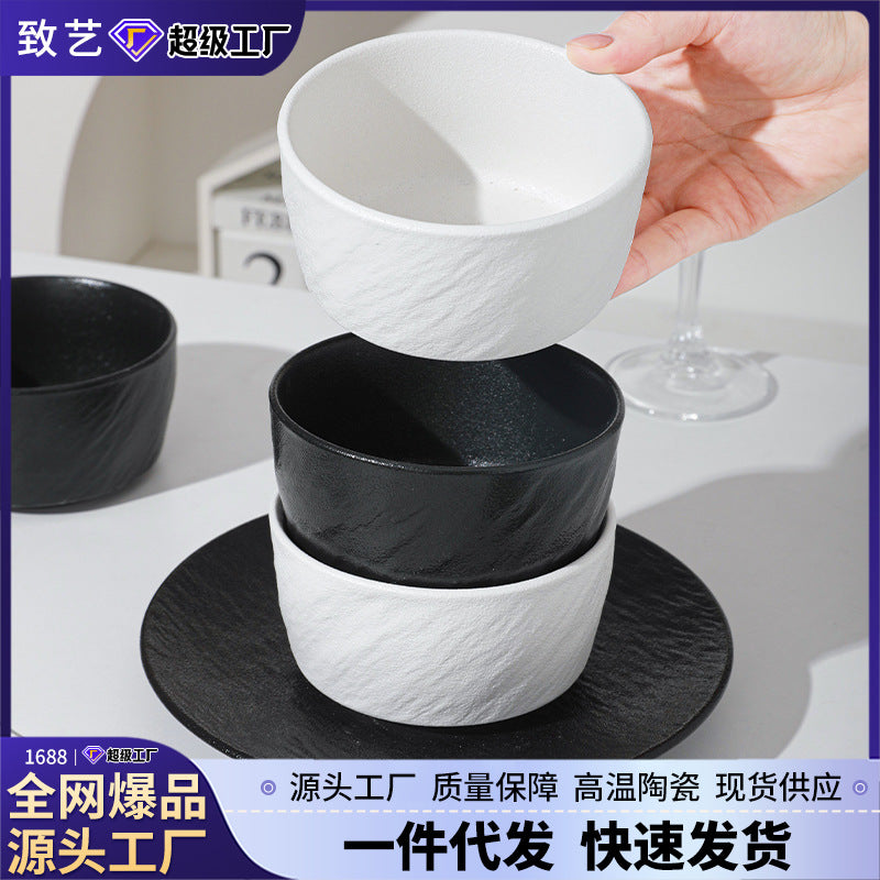 景德镇陶瓷碗定制碗盘碟套装礼盒高级感节日礼品公司福利工厂批发