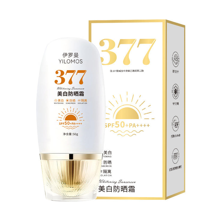 Sunscreen 377 Primer Hydrating Sun Protection Student Moisturizing Factory Wholesale