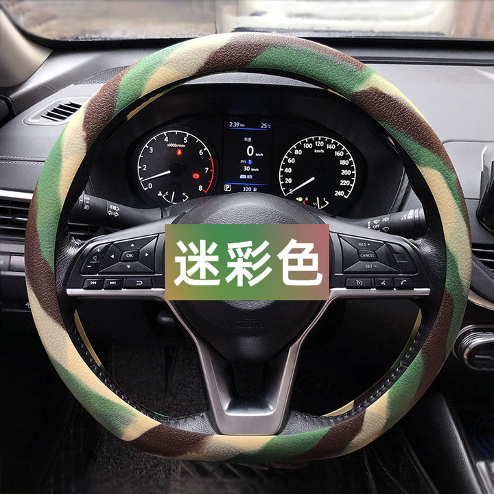 Wholesale Drop Shipping Silicone Steering Wheel Cover Car Thind Odorless Grip Cover Drop Shipping Summer