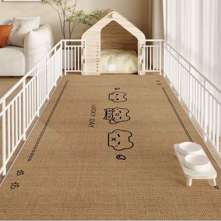 Small Dogpvc Pet Cat Dog Special Home Floor Mat