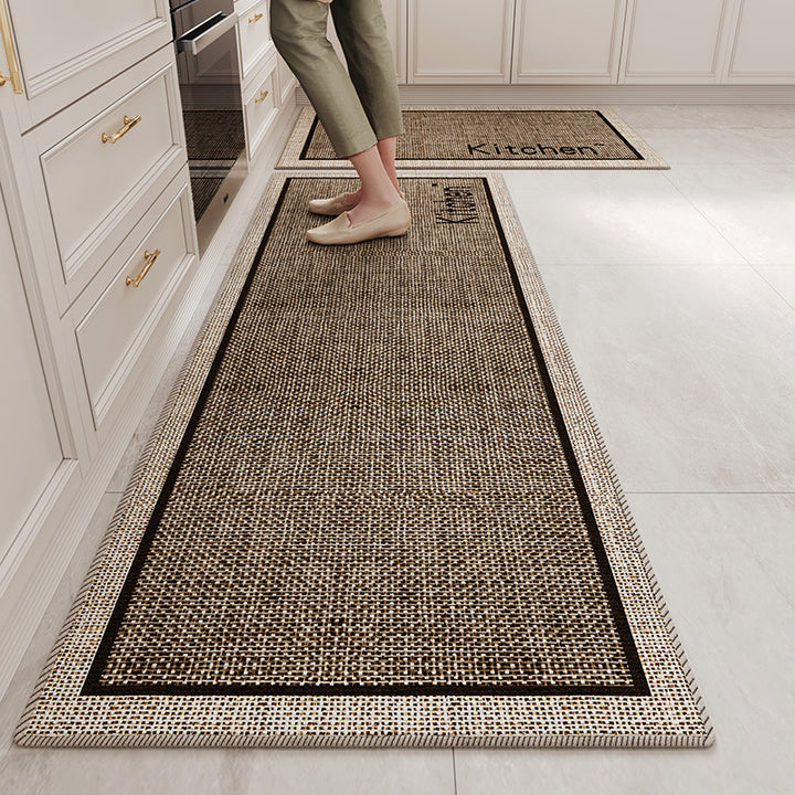 Kitchen Floor Mat Stain Resistant Non Slip Foot Mat Minimalist New Living Room Entryway Door Mat