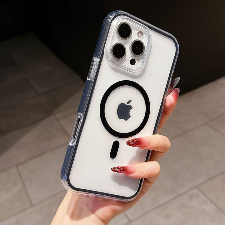For iPhone 17 promax Precision 2-in-1 Airbag Mag Safe Phone CaseiPhone16 Clear Shockproof
