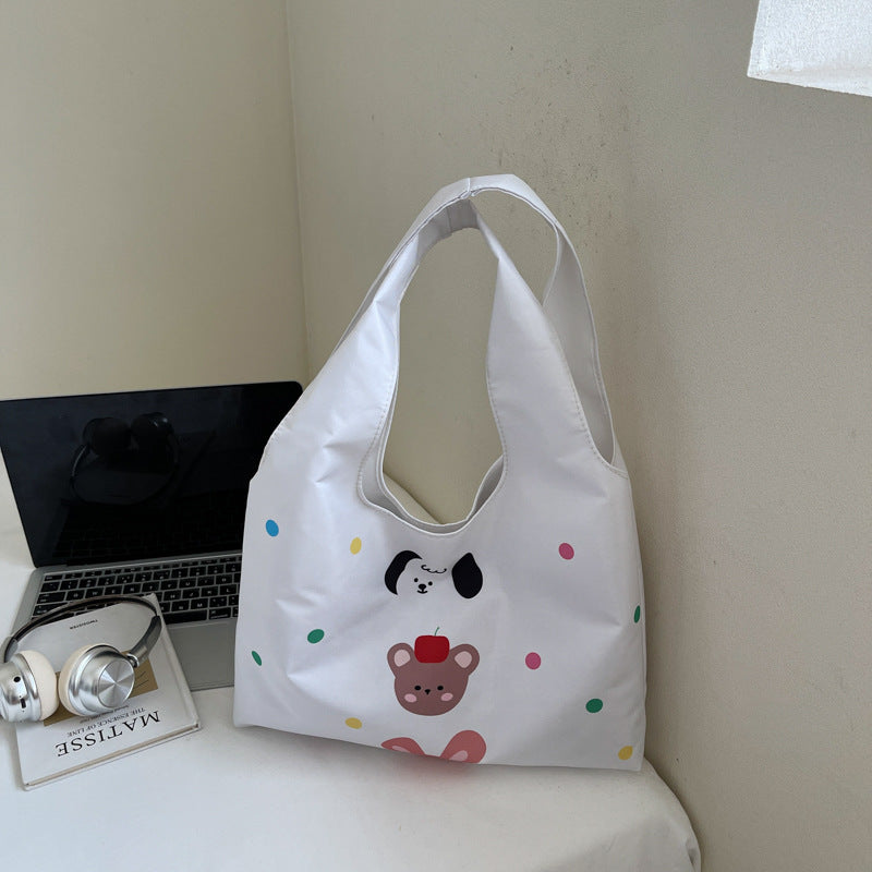 Cute Vest Large Capacity Shoulder Bag Student Light Commuter