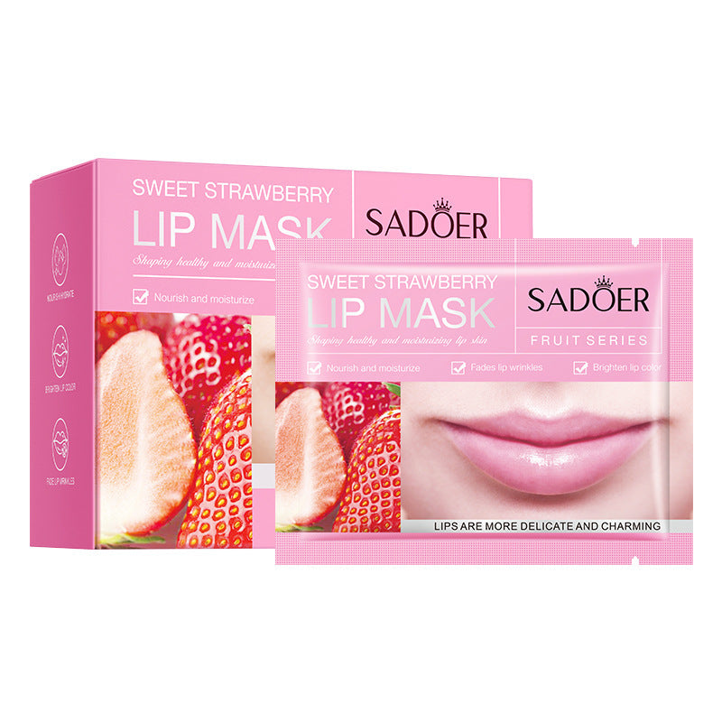 Collagen Moisturizing Lip Mask Patches – Anti-Crack Lip Line Fading Lip Care Treatment
