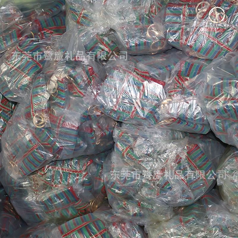 台湾渔网茄芷袋籃子钥匙扣買菜车钥匙提袋收納小包包编织袋盲盒