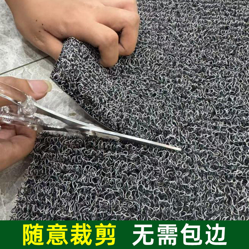 定制加厚加密钉底丝圈批发汽车通用脚垫商用酒店办公室防滑垫批发