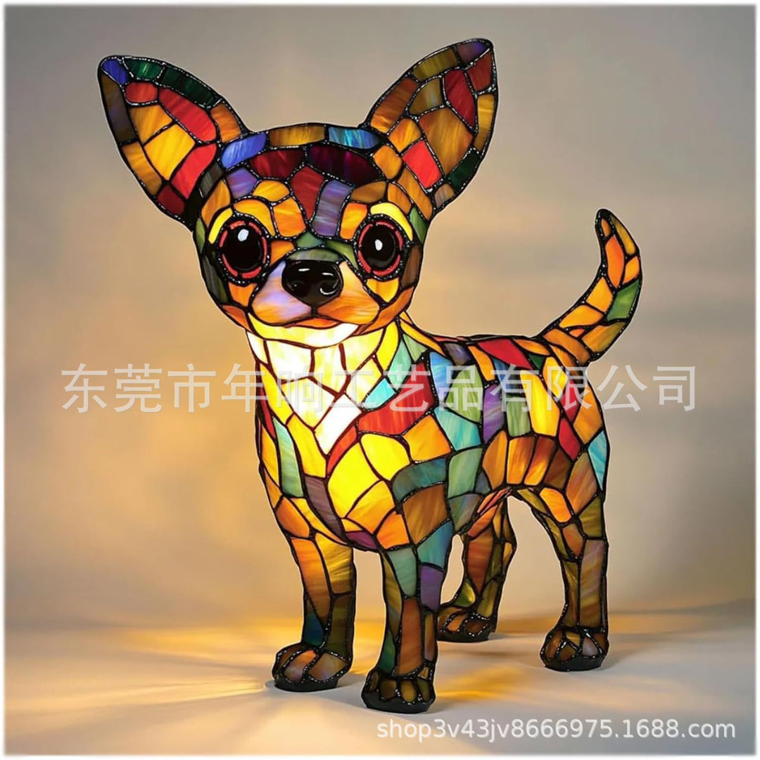 跨境新款Cat Lamp-Dachshund Lamp-Bigfoot Lamp动物LED灯摆件