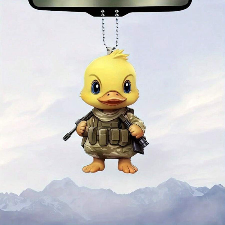Duck Acrylic Hanging Ornament For Car Rearview