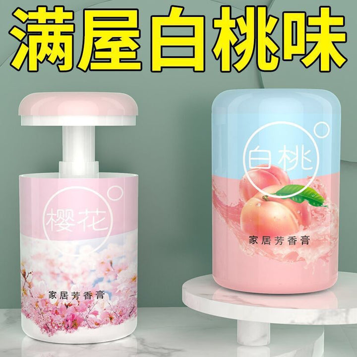 Flameless Solid Home & Car Fragrance – Premium Air Freshener for Bedroom, Bathroom & Car