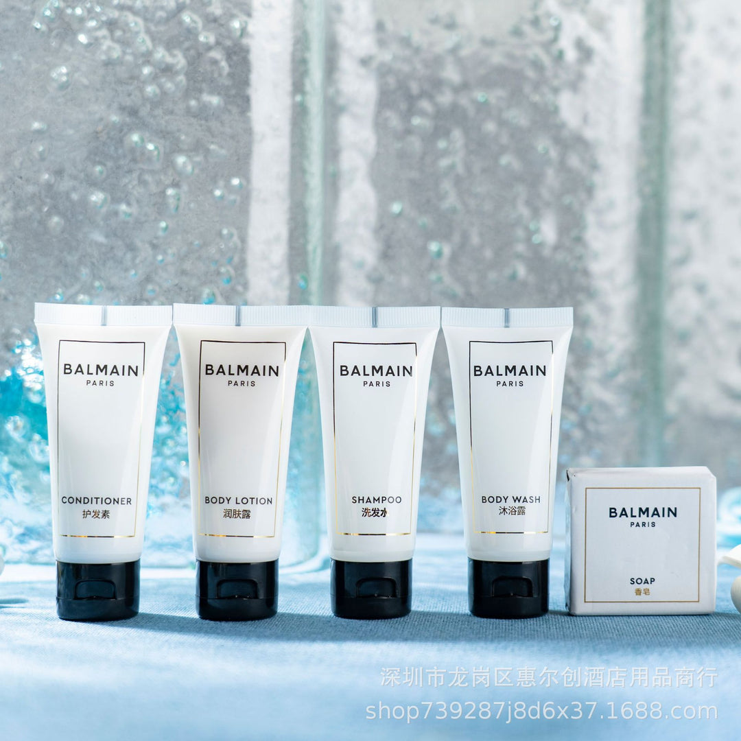 Balmain Paris Full Wash & Care Set 35 ml – Shampoo, Conditioner, Shower Gel & Moisturizer