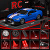 跨境Rc car遥控车四驱漂移赛车高速比赛竞速汽车Gtr模型玩具电动