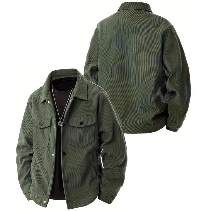 Casual Sports Trendy Jacket Men Long Sleeve Shirt