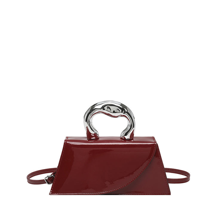 Casual New Fashion Minimalist Women Texture Handheld Shoulder Crossbody Small Square Bag