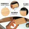 Wooden Sun Visor Car Air Freshener – Hanging Aromatherapy Fragrance for Car Interior