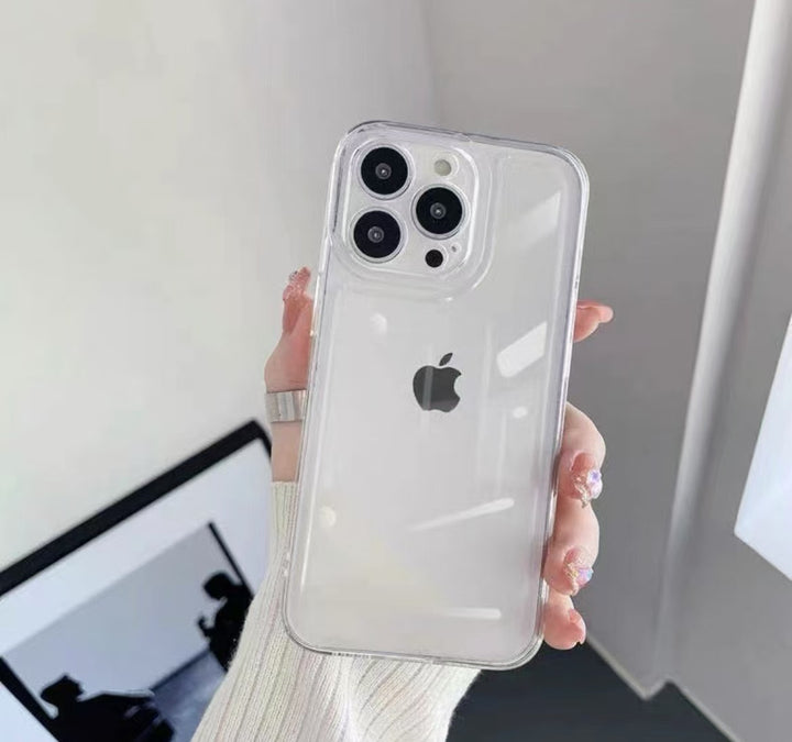 Minimalist Reinforcedfor iPhone 17 promax Phone Case 14 New iPhone15 pro Shockproof 16/13 mini