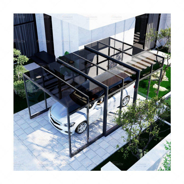 Automatic Shrinkage Sunshade Garage Single Tent Made of Dura