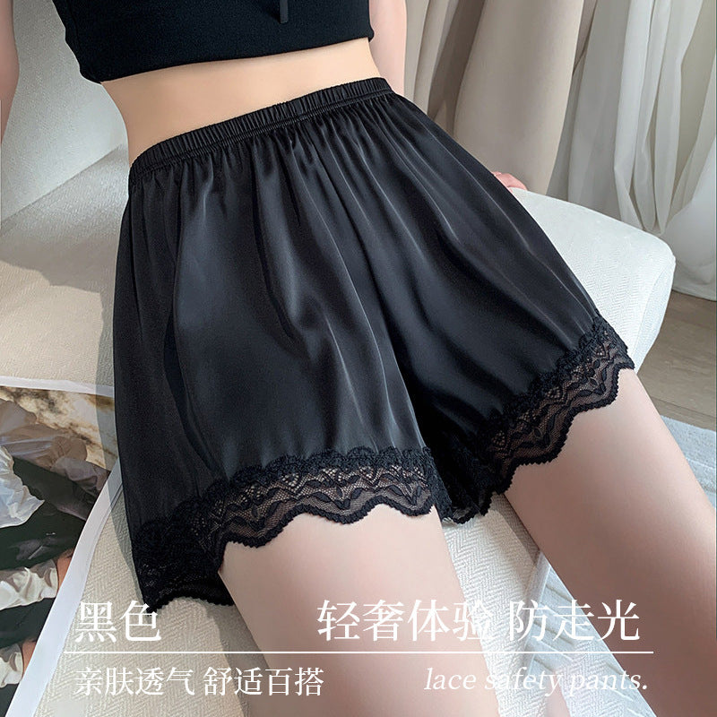 冰丝安全裤夏季防走光打底裤宽松薄款透气短裤女可外穿打底安全裤
