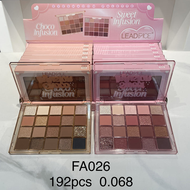 LEADFACE新款24个装化妆品彩妆批发唇彩唇蜜眼影睫毛膏