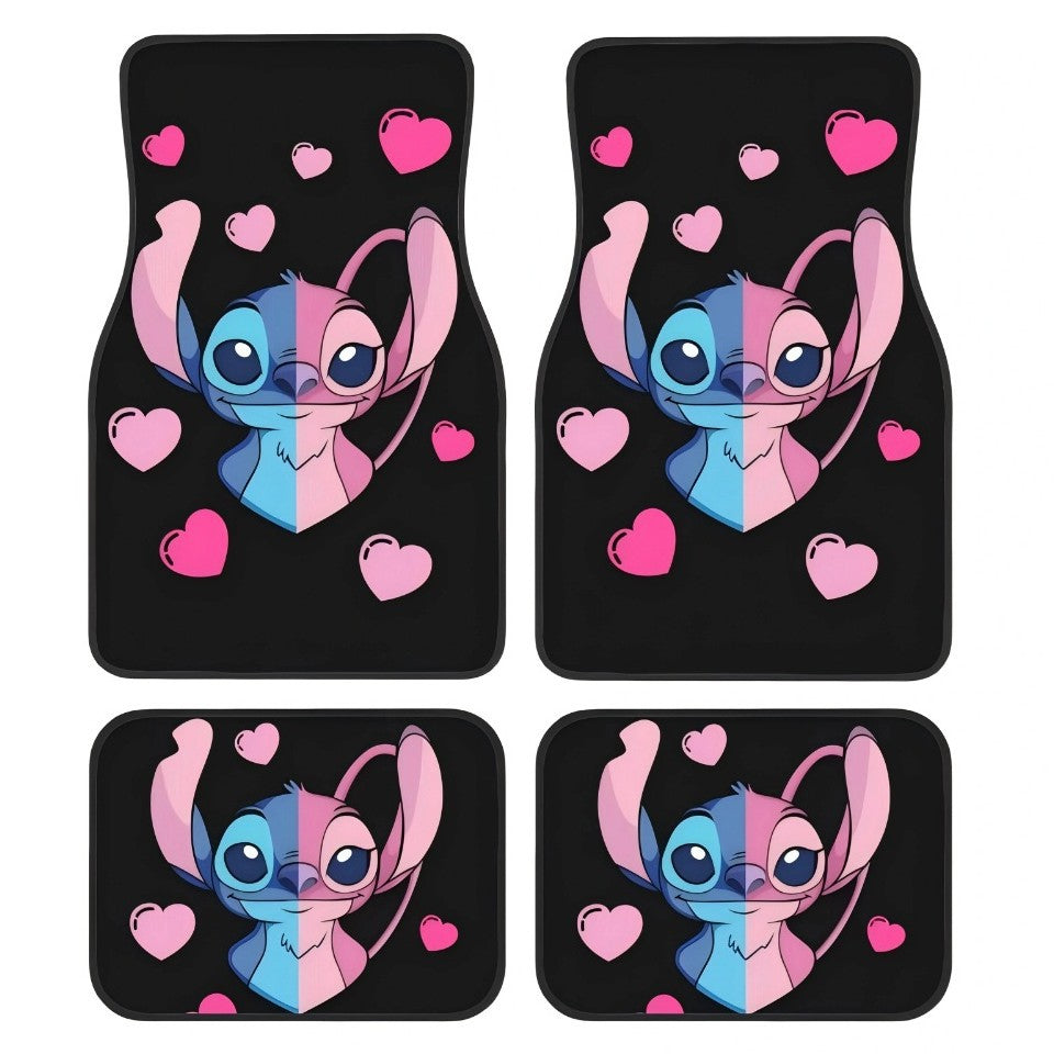 TEMUVintage Nordic Car Foot Mat Carpet 4 Piece Set Stain Resistant Floor Mat TEMUFoot Mat Wholesale